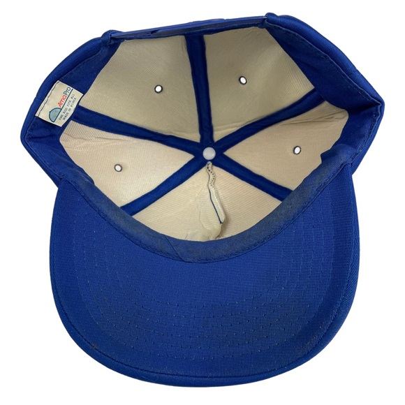 Vintage SnapBack Ramlo Well Drilling Sellout Blue Yellow OSFA Hipster 90s CLEAN - Picture 11 of 16